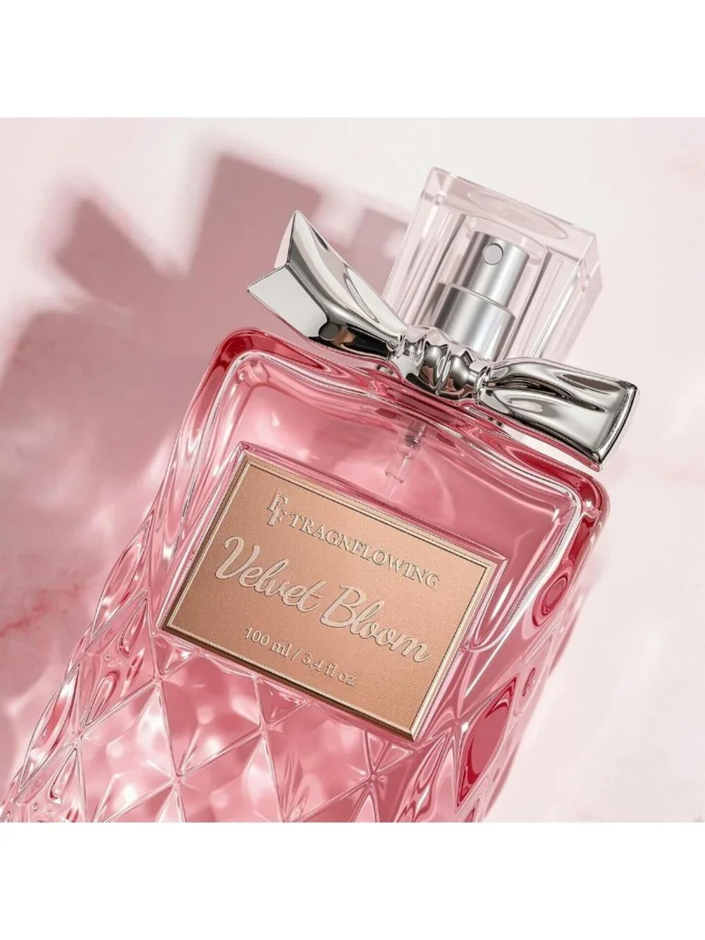 Alcohol-Free Floral Perfume for Women, Long-Lasting Scent, 3.4 fl oz
